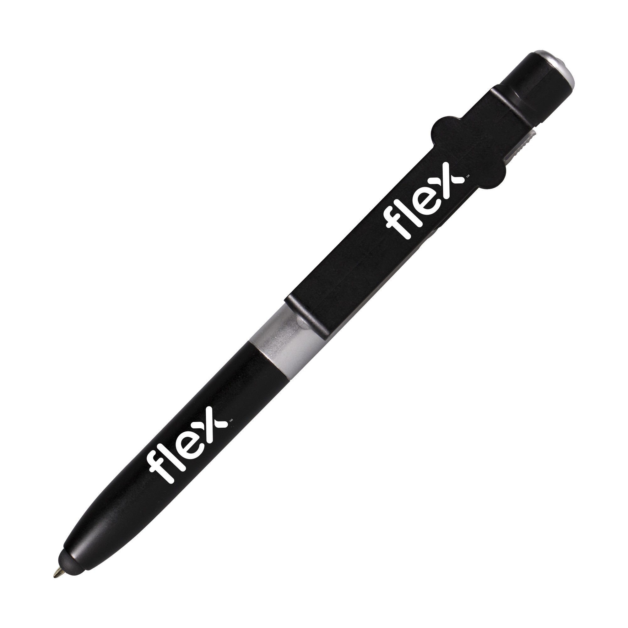 Black Light Up LED All-in-One Pen