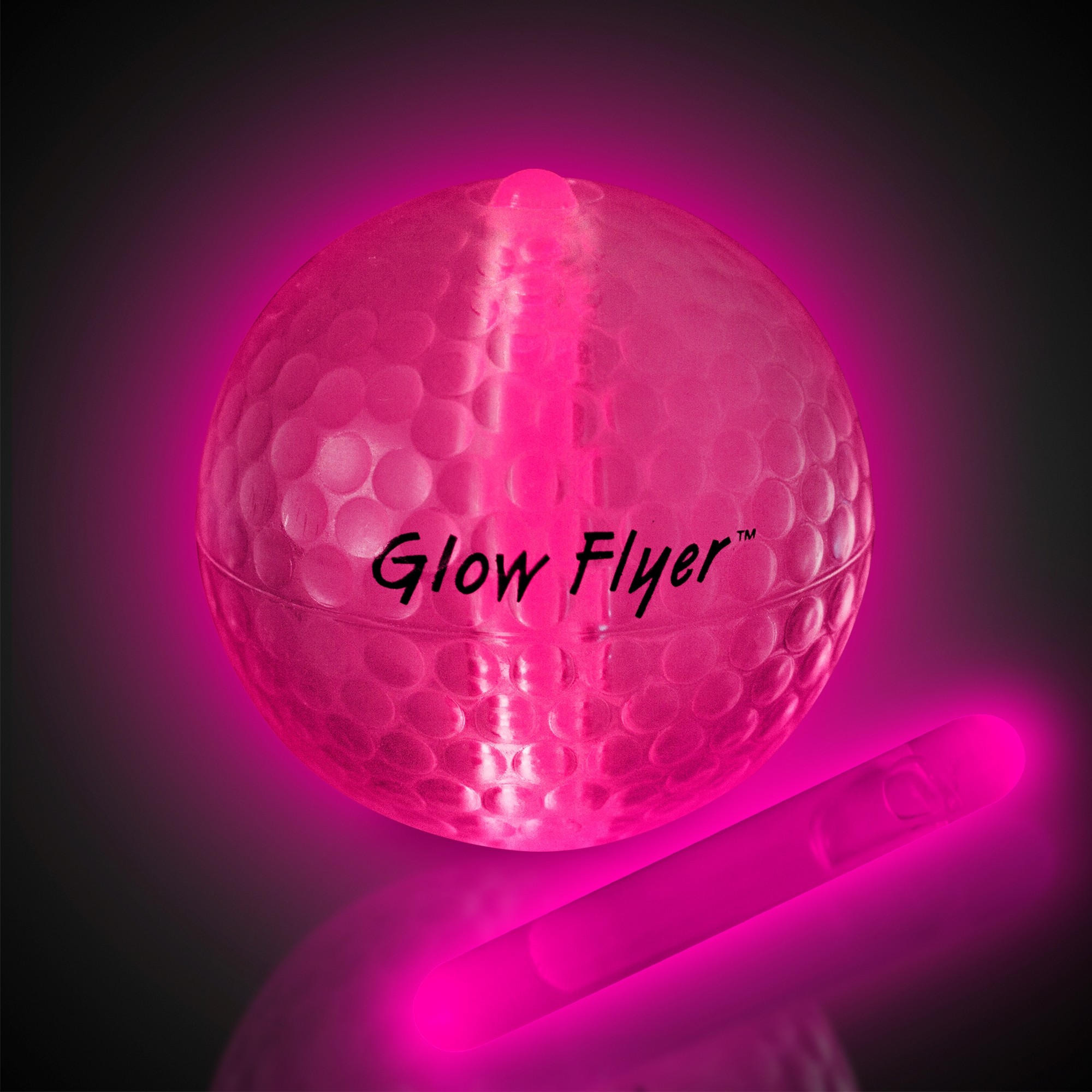 Pink Stick for Glow Golf Ball