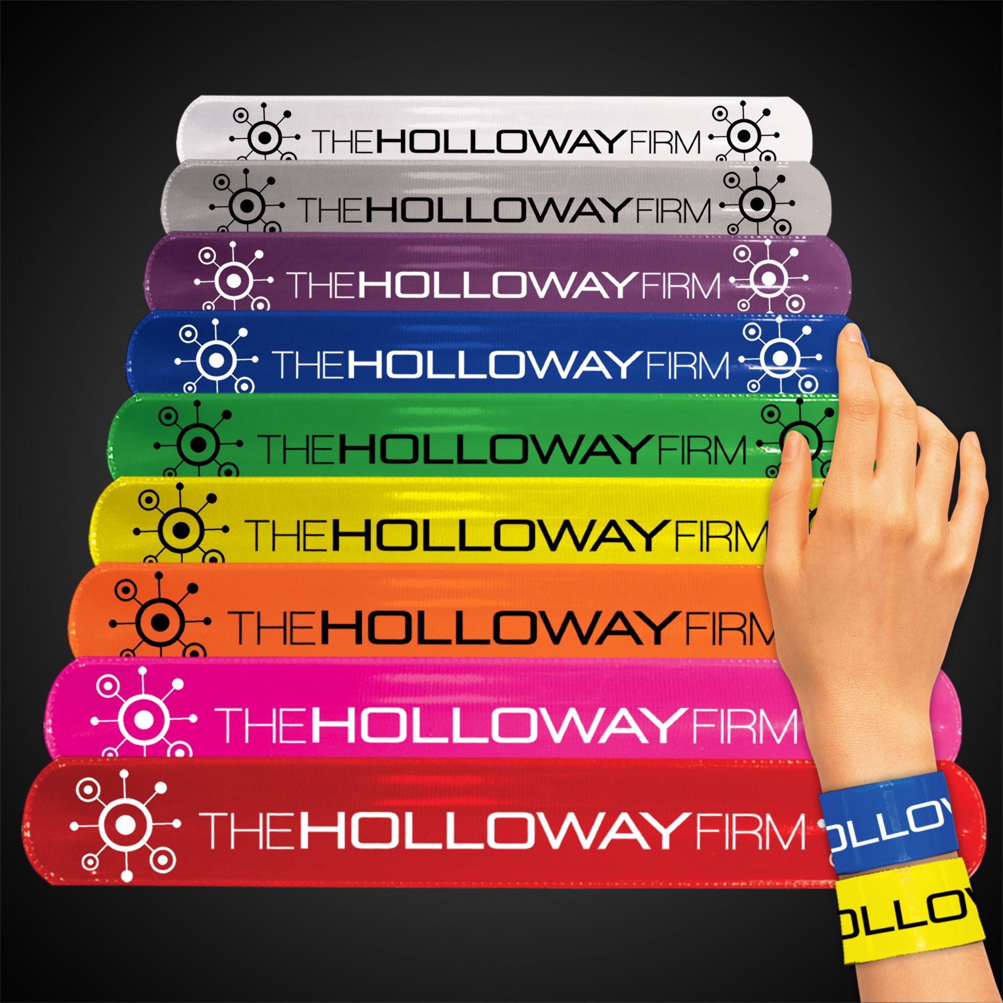 8 3/4" Slap Bracelets