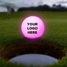 Pink Night Flyer Golf Ball 