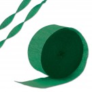 Green Crepe Paper Streamer