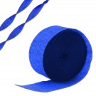 Blue Crepe Paper Streamer 