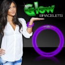 Purple Superior 8" Glow Bracelets 