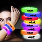 Deluxe Triple Wide 9 Inch Glow Bracelet 