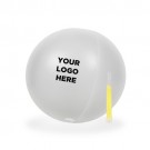 12 Inch Inflatable Beach Balls with 1 - 6 Inch GREEN Glow Stick