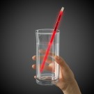 Red Supreme Glow 9 Inch Straws
