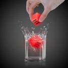 1" Red Glowing Ice Cubes 