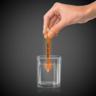 Orange 5" Glow Swizzle Sticks/Drink Stirrers 