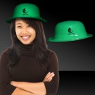 Green Plastic Derby Hat 