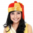 Mandarin Satin Hat 