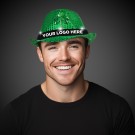 St Patricks Light Up Sequin Fedora Hat