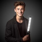 White LED Sparkle Patrol Wand
