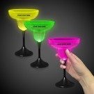 Neon LED 10oz Margarita Glasses 