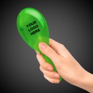 Green 7 Inch Glitter Maraca
