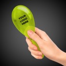 Yellow 7 Inch Glitter Maraca