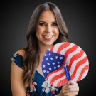 Patriotic Folding Fans 