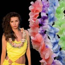 Single Color Flower Leis - 36"