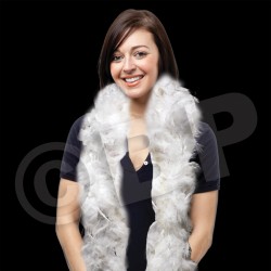 White Feather Boa 