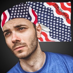 American Flag Bandanas - 18 Inch