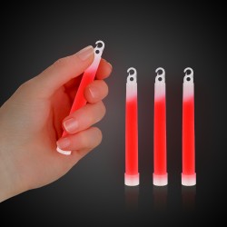 Red 4"  Premium Glow Sticks