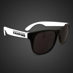 White Neon Sunglasses 