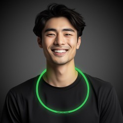Green Glow Necklaces 