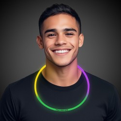 Green/Purple/Yellow Glow Necklaces 