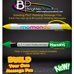 Custom Greeting Pen