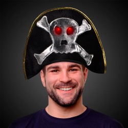 Flashing LED Pirate Hat
