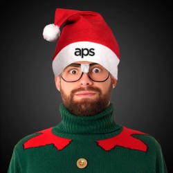 Red Felt Santa Hats