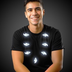 Light Up Ghost Necklace