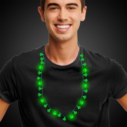 Shamrock Light Up Necklace