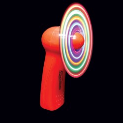 4" Red Body LED Fan