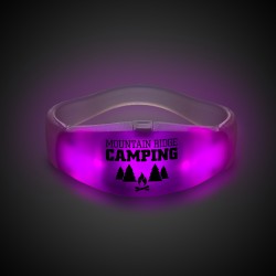 Pink LED Stretchy Bangle Bracelets
