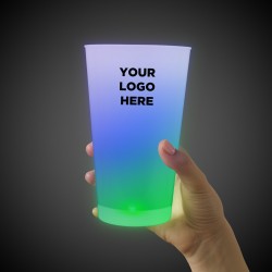 Multi Color LED Pint Glass