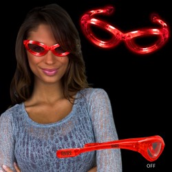 Red LED Sunglasses 