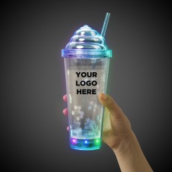 Blue Ice Cream LED Tumbler