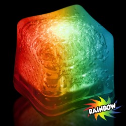 Blank RAINBOW Lited Ice Cubes 