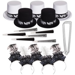 All That Jazz New Year's Party Kit for 50 People 