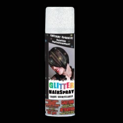 Silver Glitter Hair Spray
