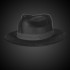 Blank Black Hat Band