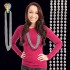 Silver Metallic Bead Necklace 