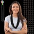 Black Plastic Beaded Necklace 