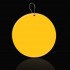 JLR395: Yellow/Gold Circle